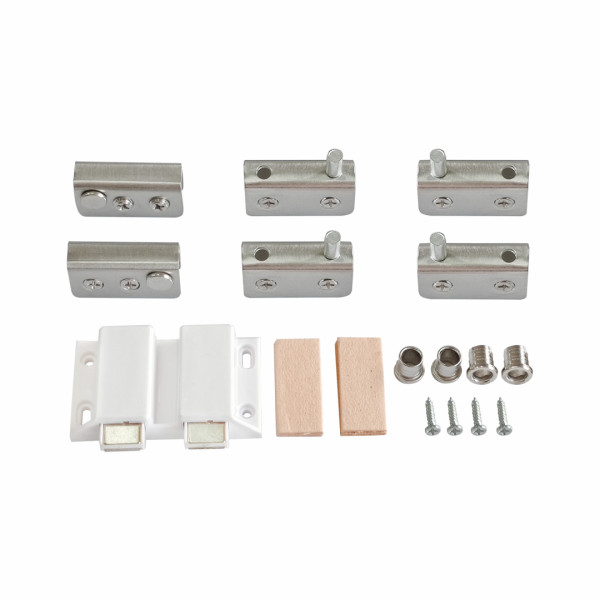 Kit Rack Simples e Duplo Com Imã Em Aço Inox