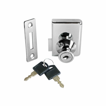 Fechadura de Rack Dupla Em Aço Inox