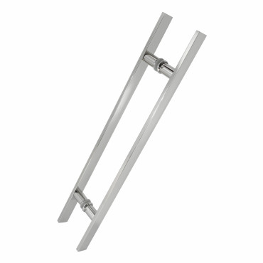 Puxador Barra Chata Em Aço Inox